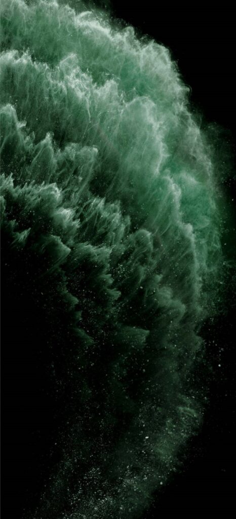 Immerse Yourself in the Artistic World of the Green Aesthetic iPhone - Elevate Your Photography Game with its Cutting-Edge Features and Beautifully Serene Design! Wallpaper