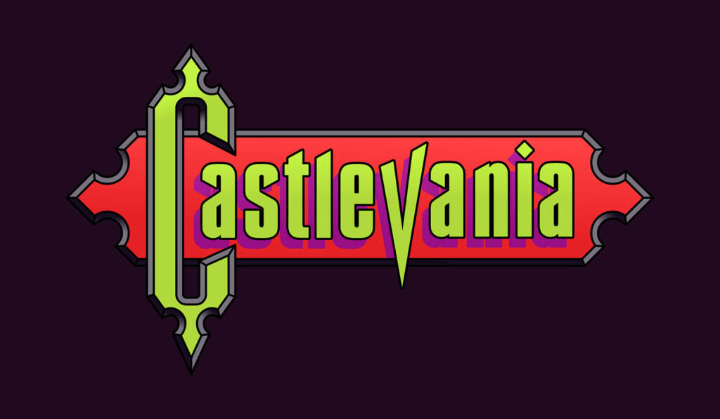 Dark Gothic Castlevania Wallpaper: Iconic Logo & Adventurous Essence