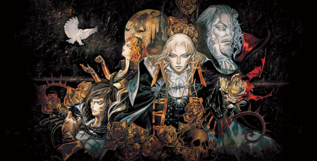 Dark Gothic Castlevania Wallpaper: Intricate Characters & Mystical Vibes