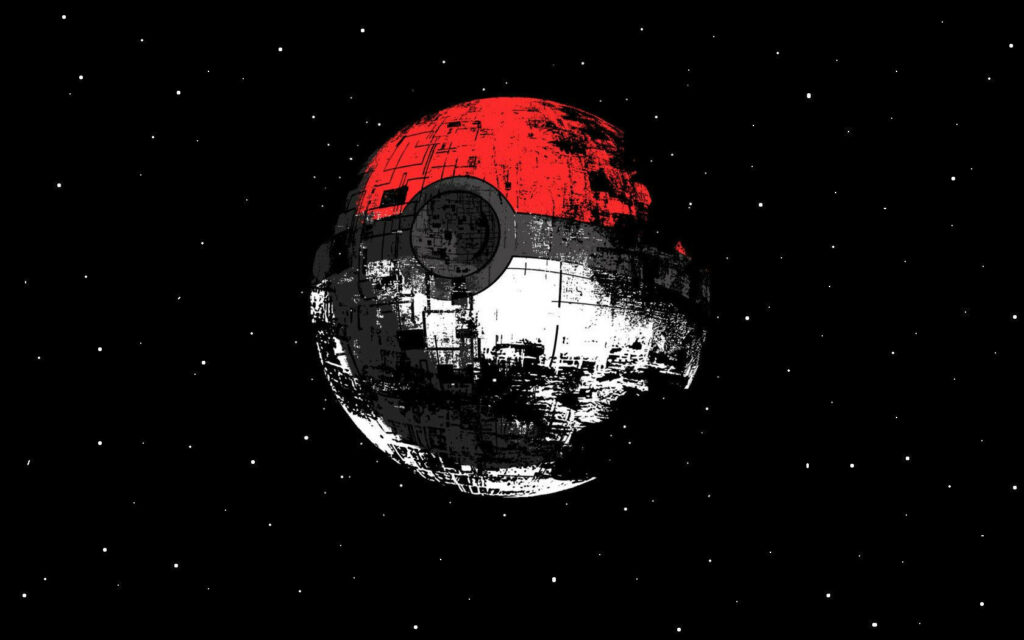 Poke-tastic: Catching the Cool Vibe with Colorful Pokeball Wallpaper