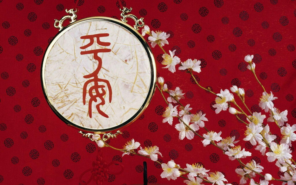 Festive Delights: Vibrant Chinese New Year Celebrations in HD Wallpaper