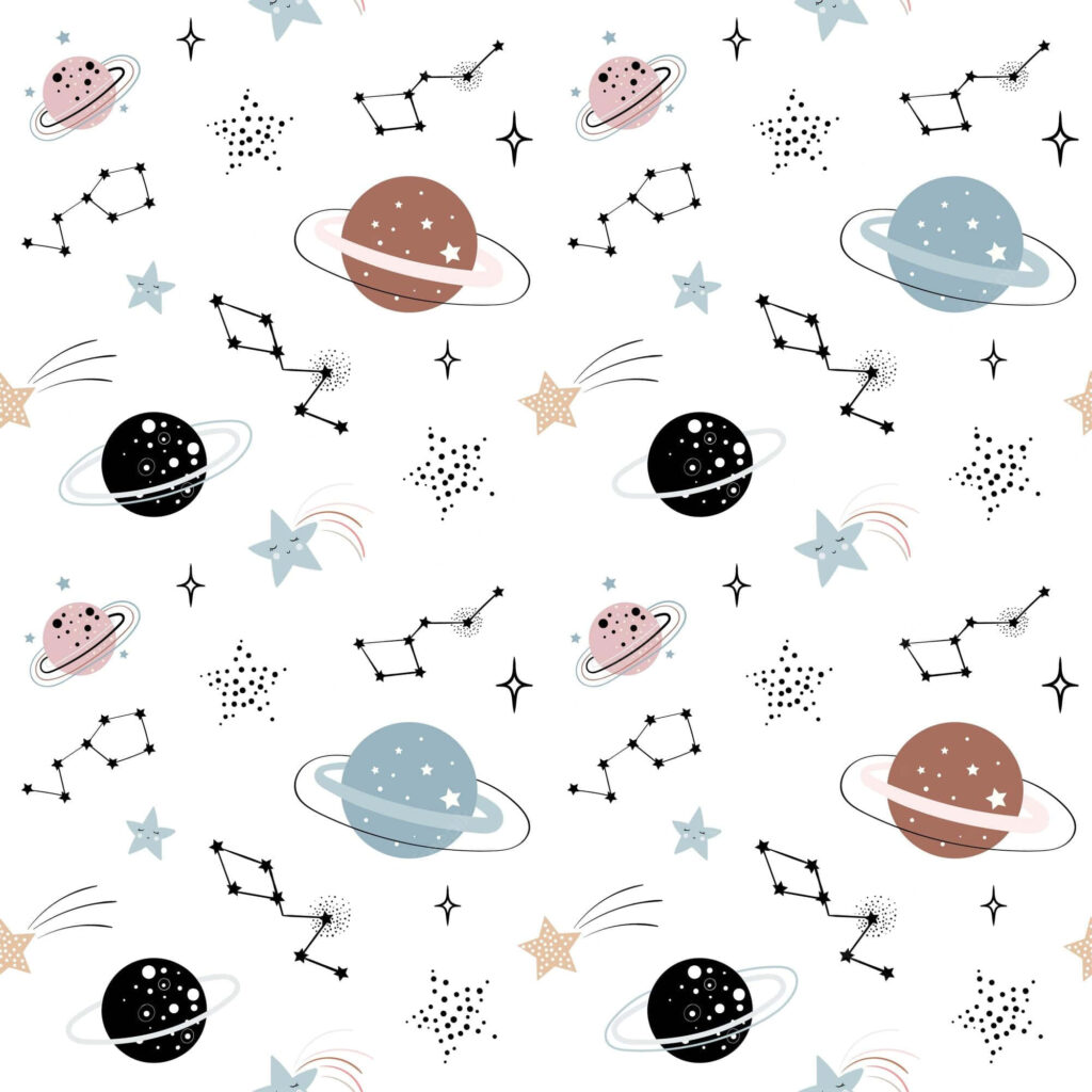 Celestial Wallpaper Design: Stars, Planets & Constellations Magic