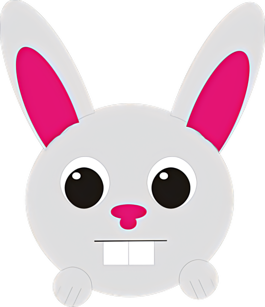 Adorable Cartoon Bunny Wallpaper: Playful Design for Cheerful Spaces
