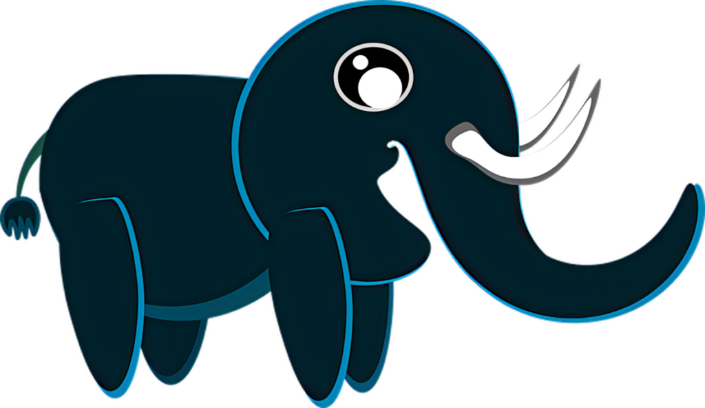 Charming Cartoon Elephant Vector for Fun Children's Wallpaper Design