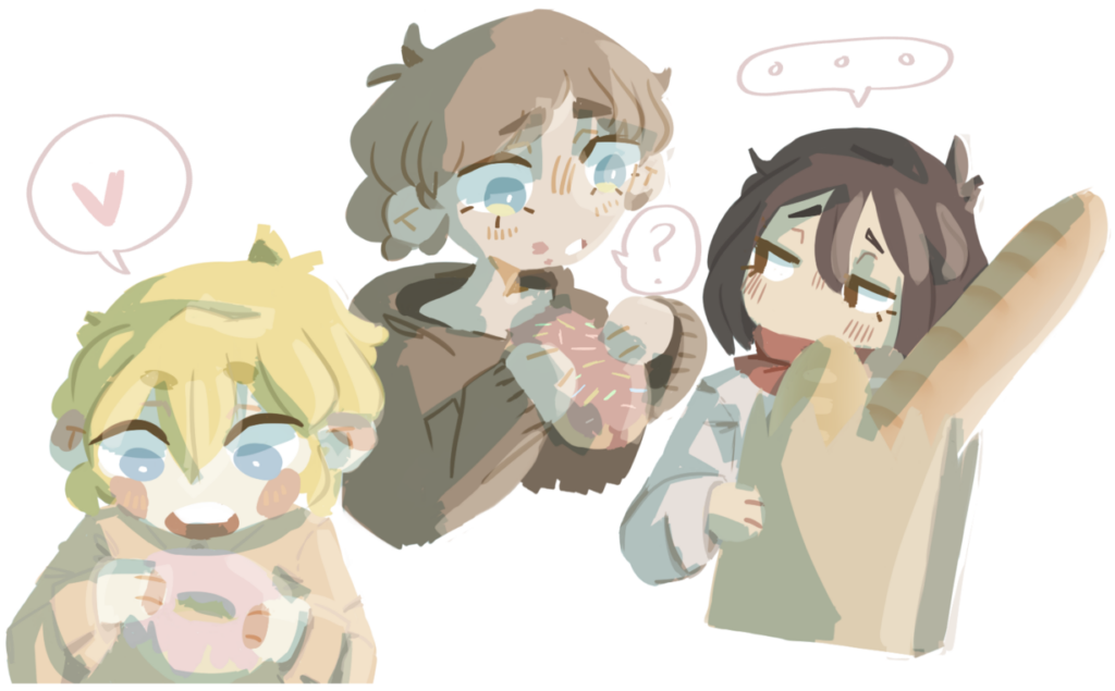 Charming Chibi Wallpaper: Adorable Animated Characters in Pastels