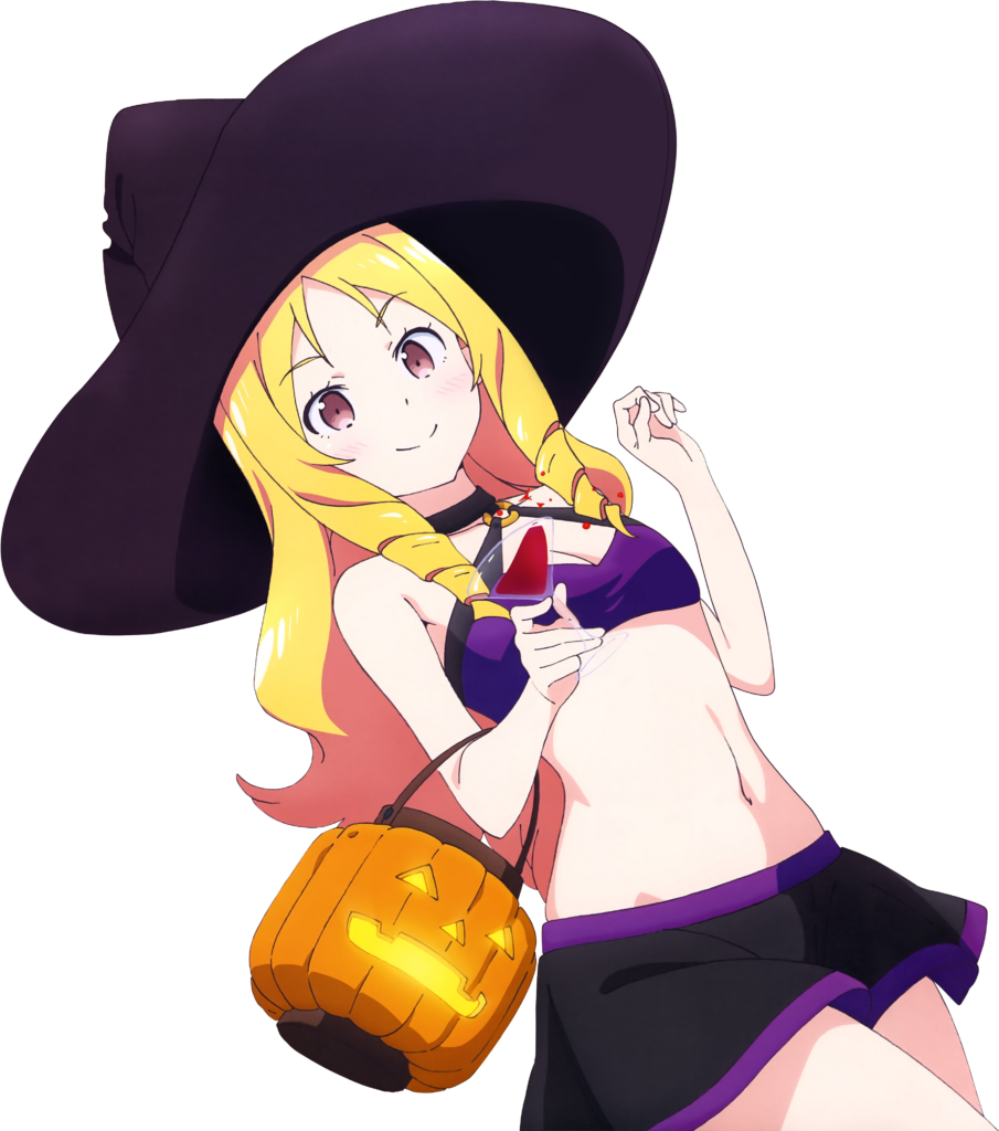 Charming Animated Halloween Witch Wallpaper for Festive Fun