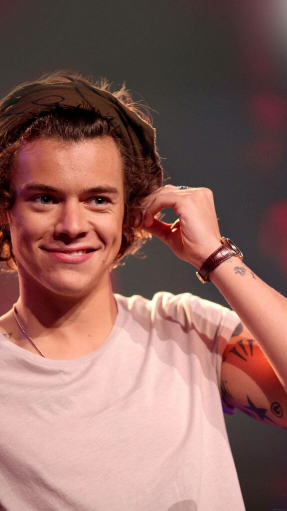 Charming Harry Styles Wallpaper: Perfect iPhone Background!