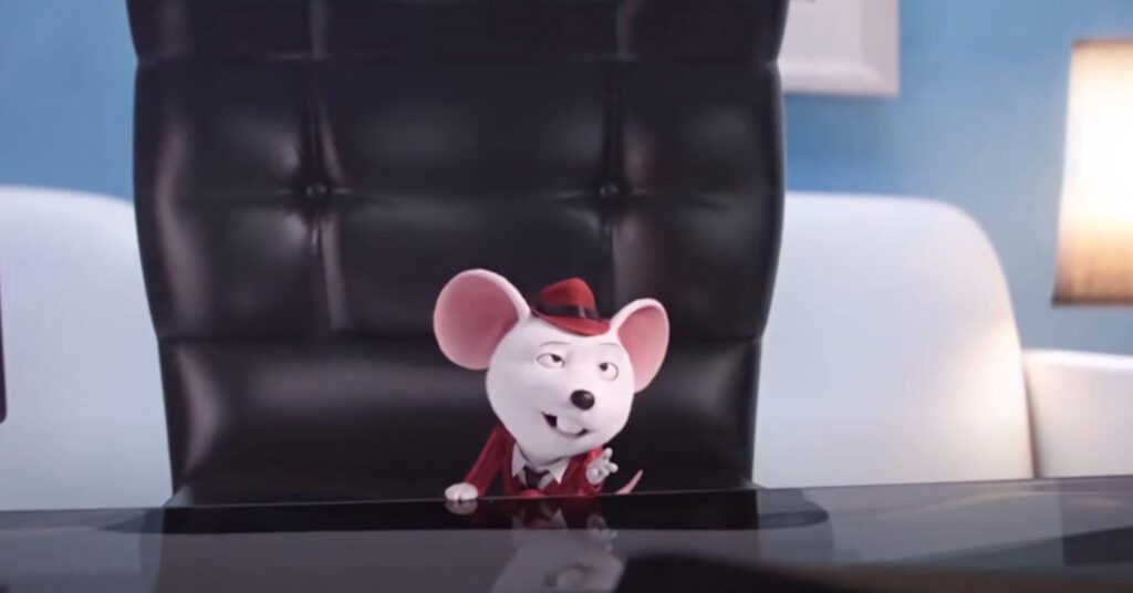 Mike the Confident Mouse from Sing 2: Charismatic Wallpaper Background