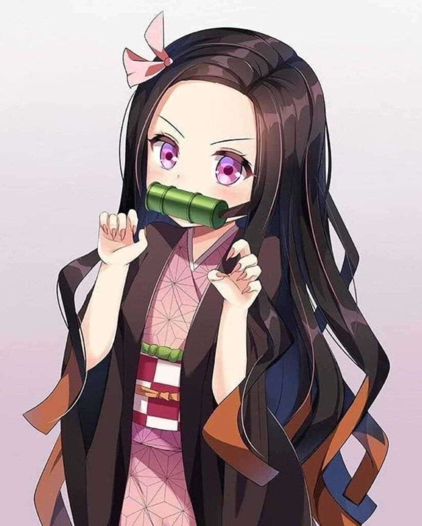 Demon Slayer Nezuko Wallpaper: Fierce & Charming Anime Background