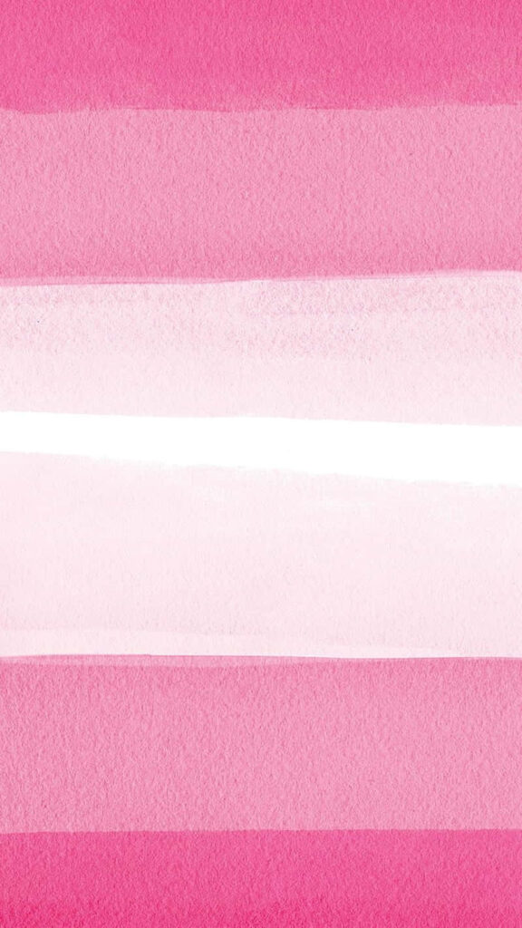 Charming Pink Stripes Wallpaper: Artistic Watercolor Background