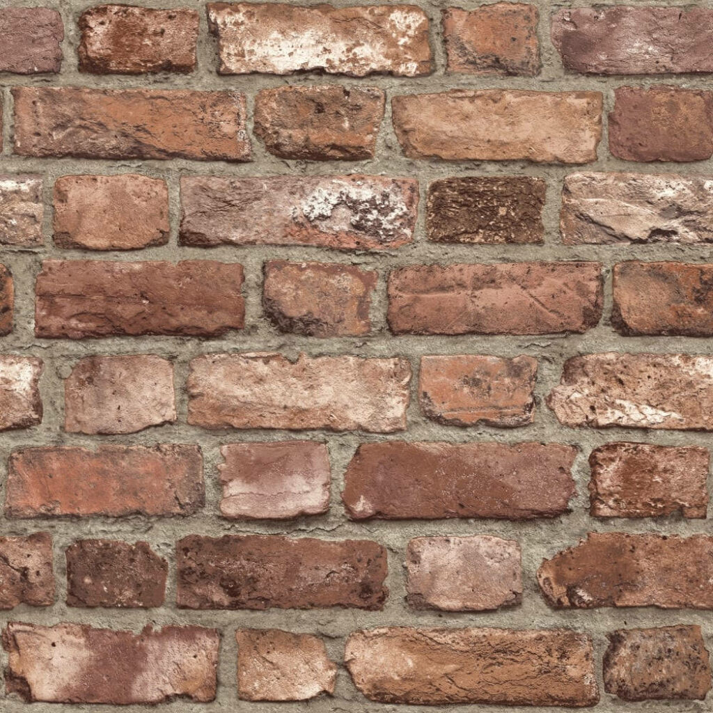 Cozy Soft Brown Brick Wallpaper Background for Rustic Ambiance