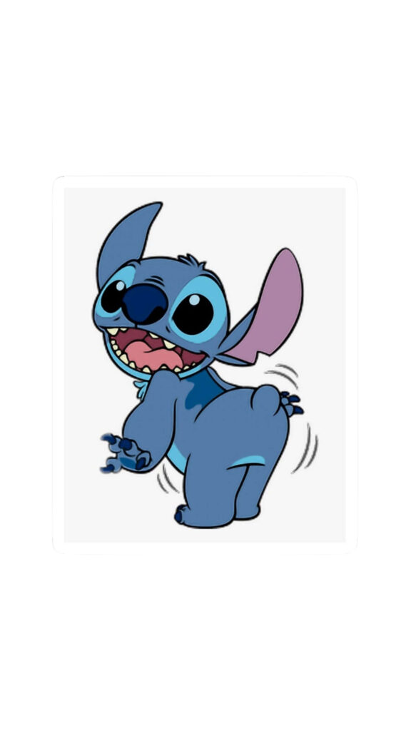 Cheerful Animated Character Wallpaper with Joyful Background