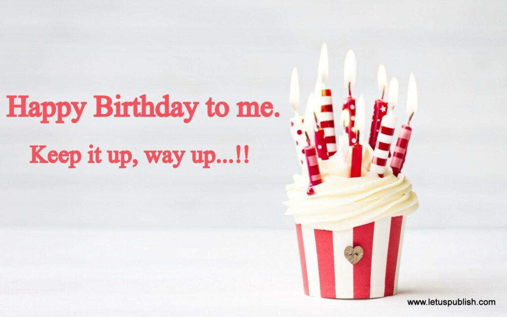 Colorful Birthday Cupcake Wallpaper: Celebrate With Joy!