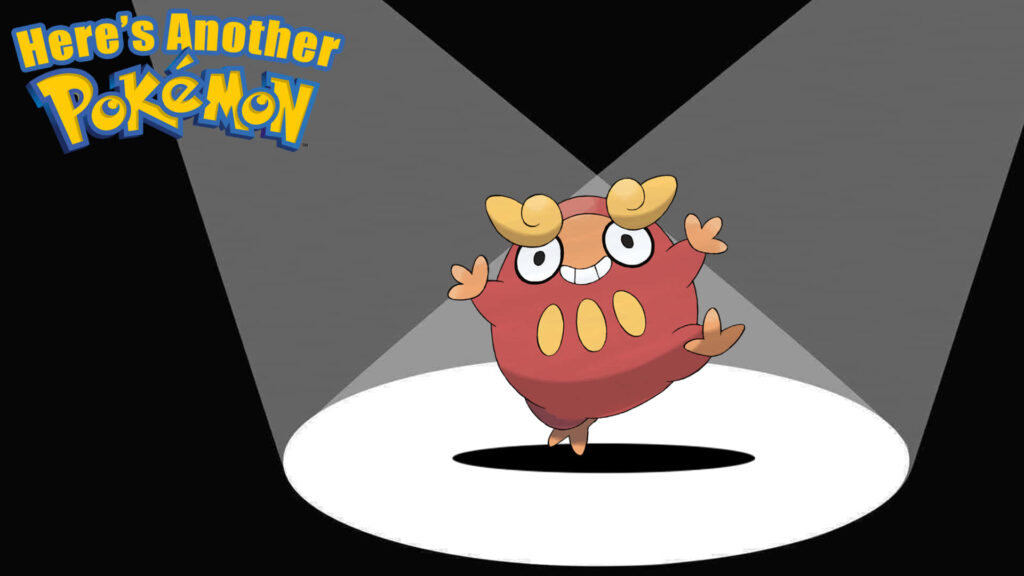 Cheerful Darumaka Wallpaper for Pokémon Fans - Fun Design