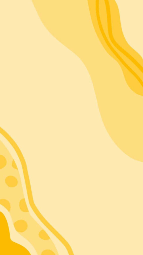 Bright Minimalistic Yellow Abstract Wallpaper for Your Phone