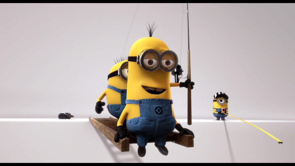Fun Minions Wallpaper: Cheerful Characters Enjoying Playful Adventures