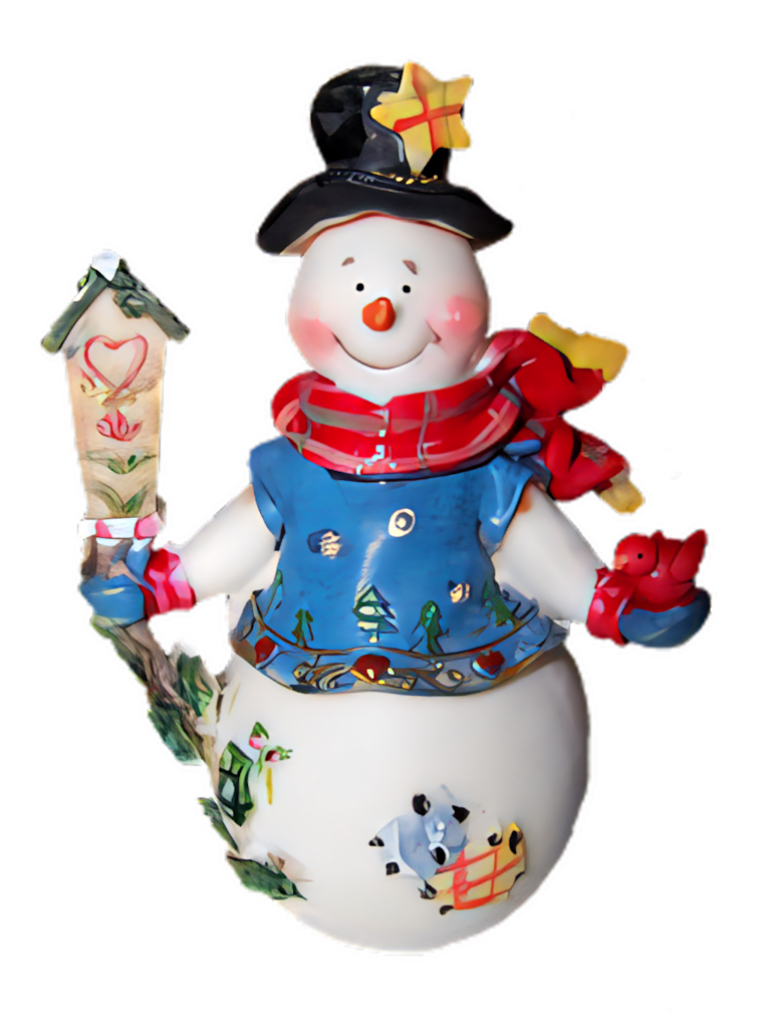 Festive Snowman Wallpaper: Cheerful Winter Decor with Whimsical Patterns