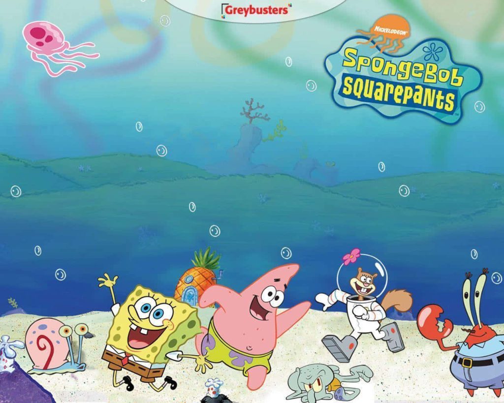 SpongeBob SquarePants wallpaper with SpongeBob Patrick Sandy Squidward Mr Krabs Gary in Bikini Bottom