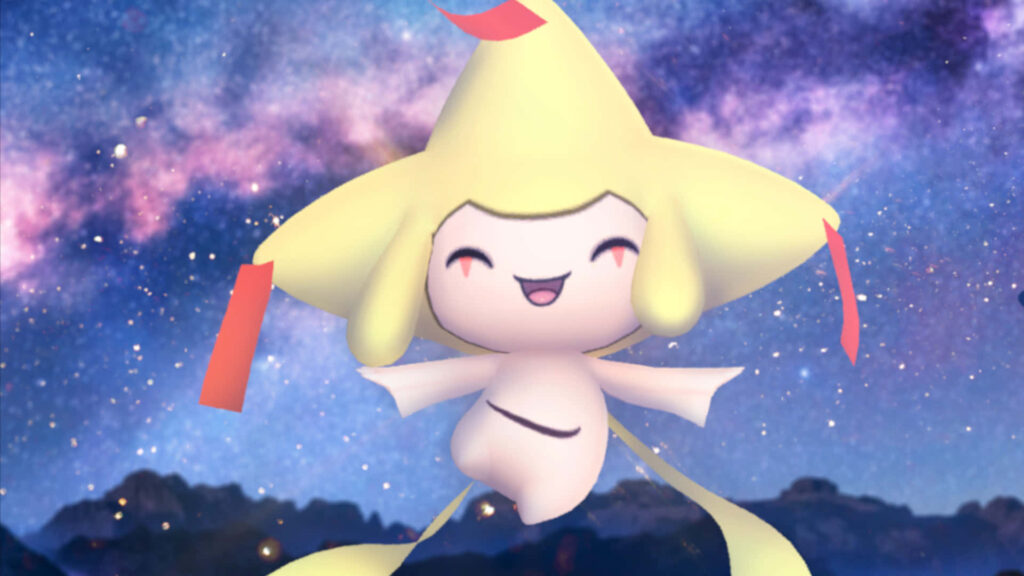 Cheerful Star Character in Galaxy: Augmented Reality Adventure Vibe Wallpaper