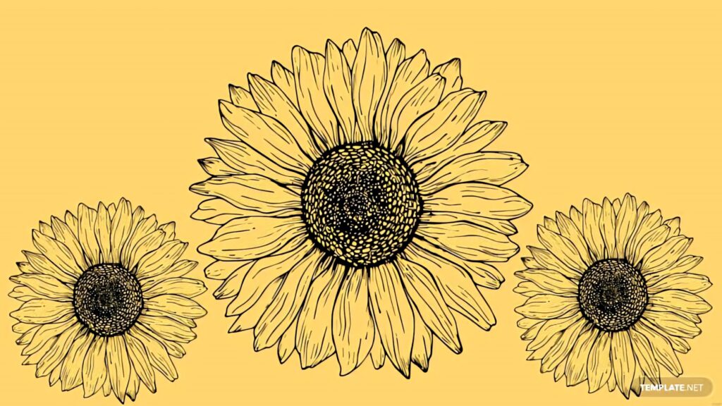 Bright Sunflower Wallpaper for a Cheerful Tumblr Aesthetic