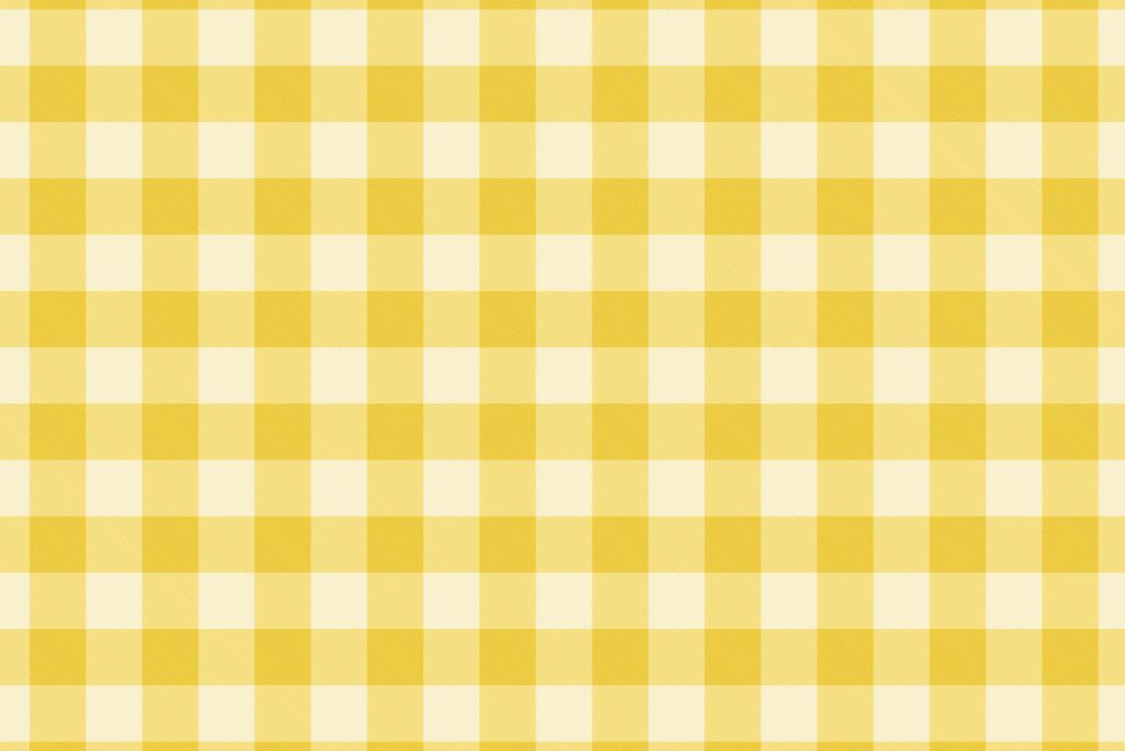 Cheerful yellow checkered pattern wallpaper with vibrant yellow and cream squares minimalist design