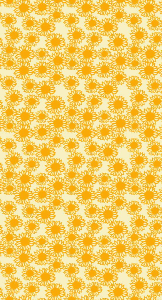 Cheerful Yellow Sunflower iPhone Wallpaper for a Vibrant Background