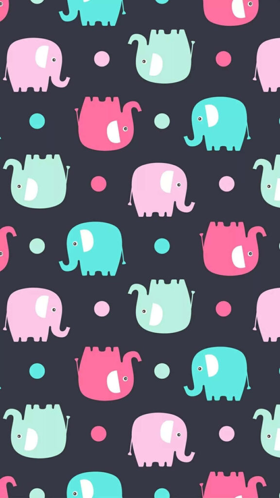 Playful and Vibrant iPhone Design: Adding Cheer to Your Device Wallpaper