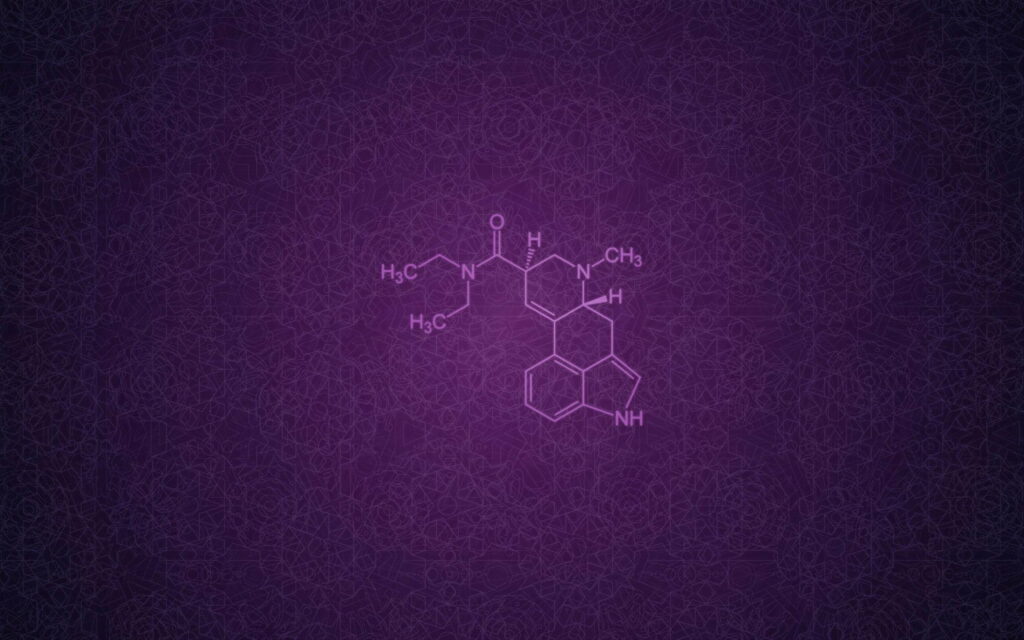 Molecular Mix: A Minimalist Rendition of Chemistry Signs in a QHD Wallpaper Masterpiece