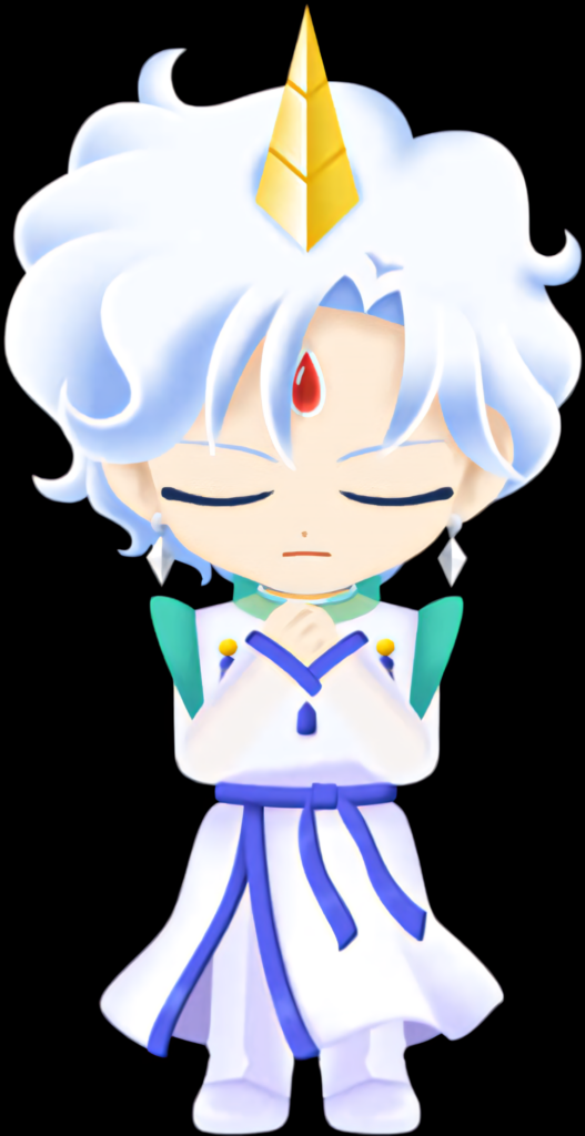 Chibi Helios Wallpaper - Cute Sailor Moon Art in Transparent PNG