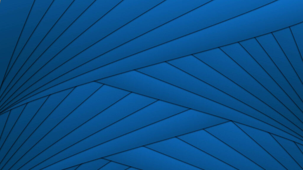 Minimalist blue wallpaper with intersecting black lines geometric pattern modern design background