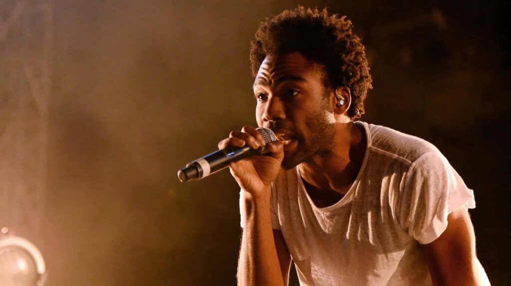 Childish Gambino Live: Passionate Performance Wallpaper Background