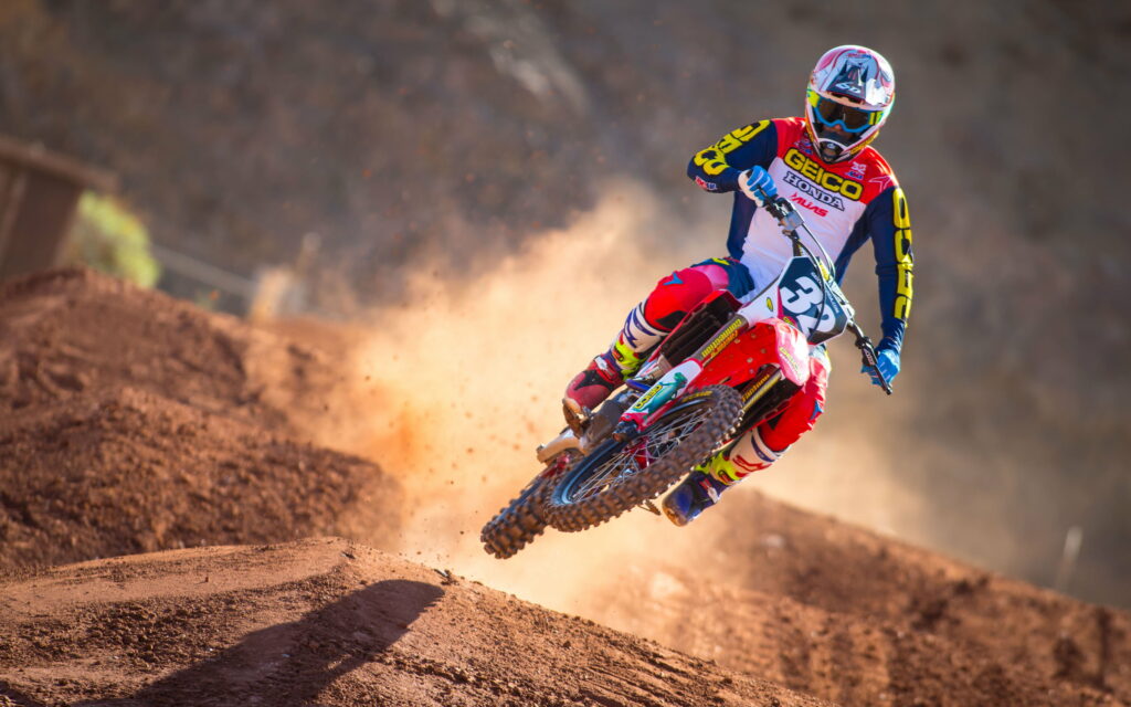 Christian Craig: Dominating the Motocross Track with Honda's HRC Team - Epic 2018 Bikes Wallpaper