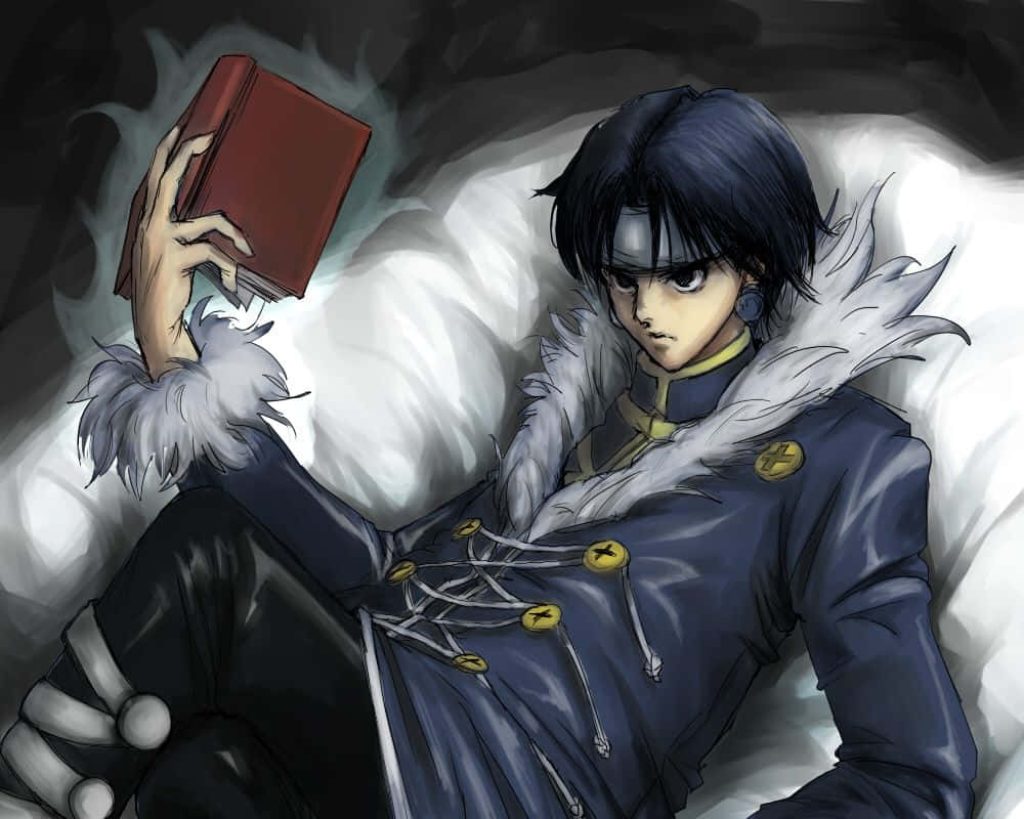 Chrollo Lucilfer Hunter x Hunter wallpaper dark intense digital art Skill Hunter book