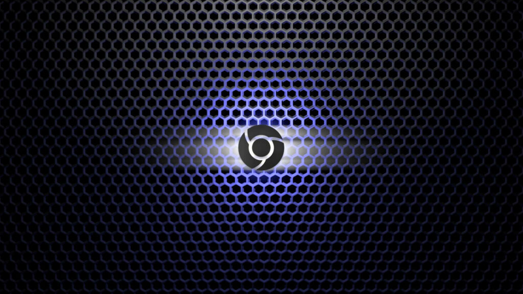 Chrome-ception: An Optical Illusion Wallpaper featuring Google's Iconic Browser