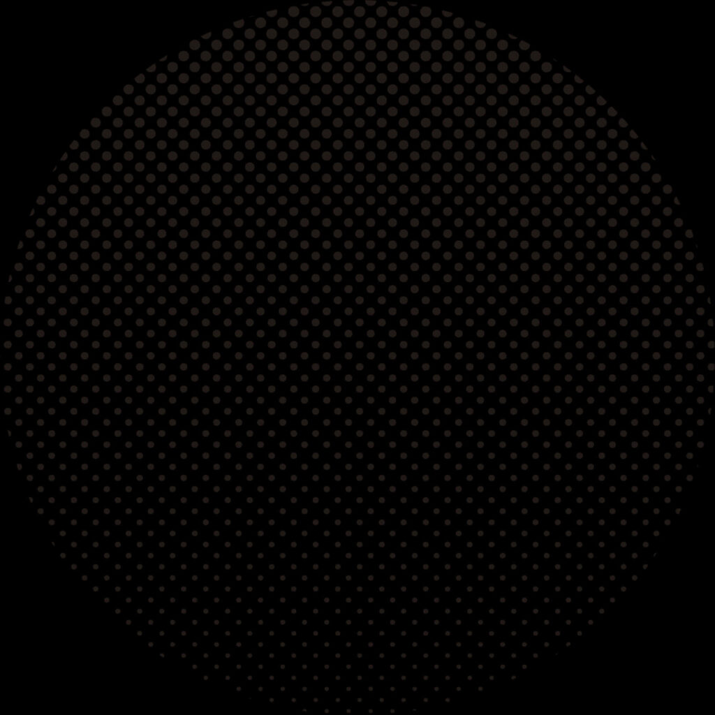 Circular Halftone Dot Gradient Wallpaper PNG - Dense to Sparse Pattern