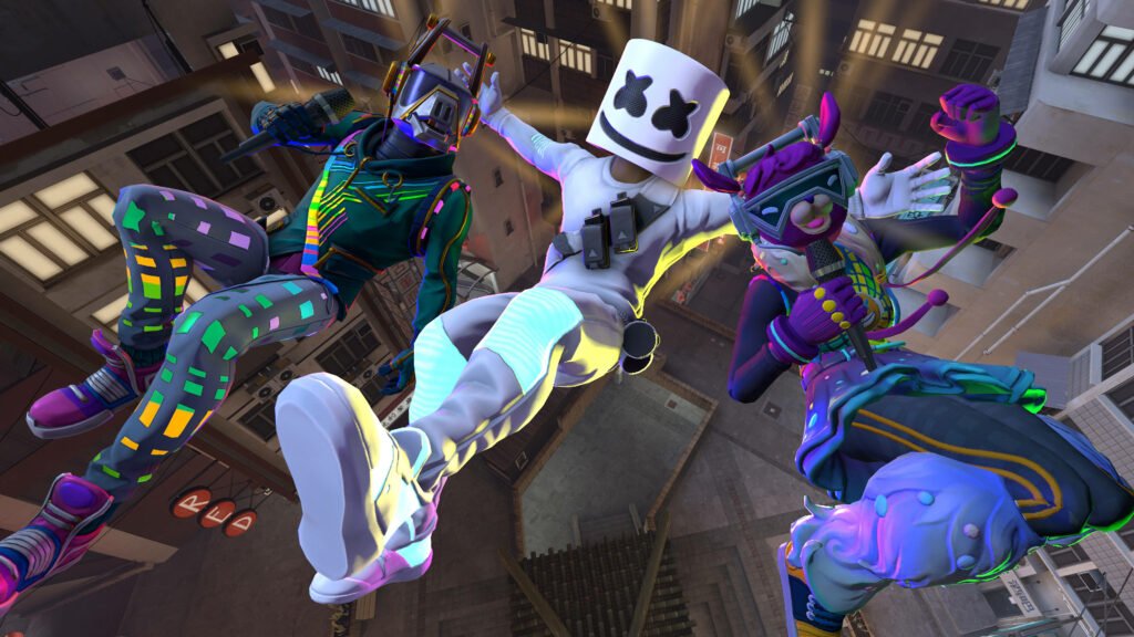 Invasion of the Mellogang: Marshmello and Friends Descend Upon the Cityscape in Stunning 4K Wallpaper