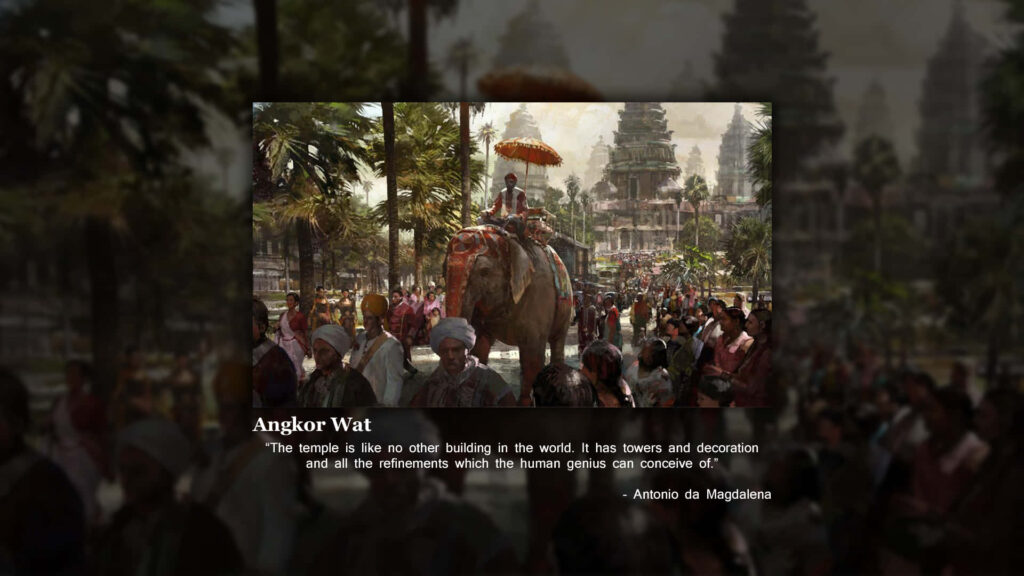 Angkor Wat: Unveiling the Grandeur of Civilization V Wallpaper