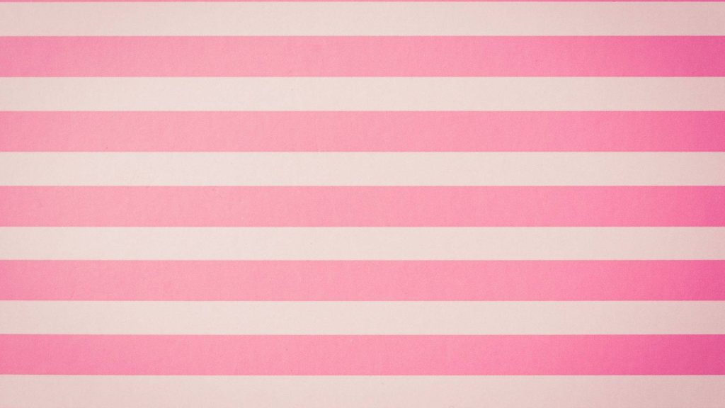 Classic baby pink stripes wallpaper with vibrant and soft horizontal minimalist bands background