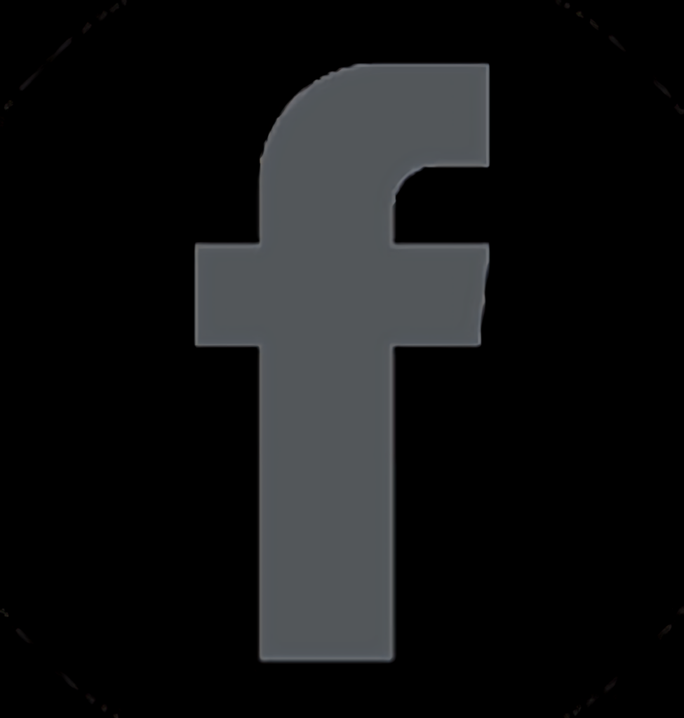 Classic Black & White Facebook Icon Wallpaper - Minimalist Design