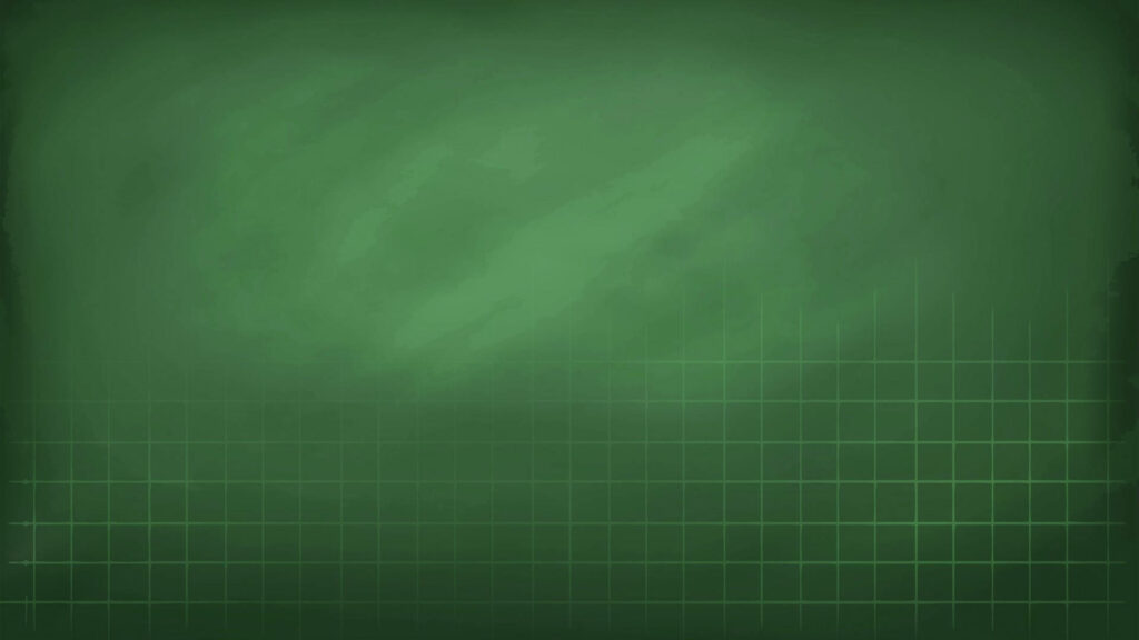 Classic green chalkboard wallpaper with subtle gridlines textured for educational backgrounds