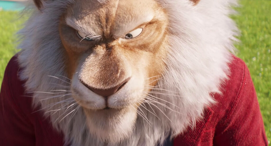 Clay Calloway in Spotlight: Majestic Lion from Sing 2 Wallpaper