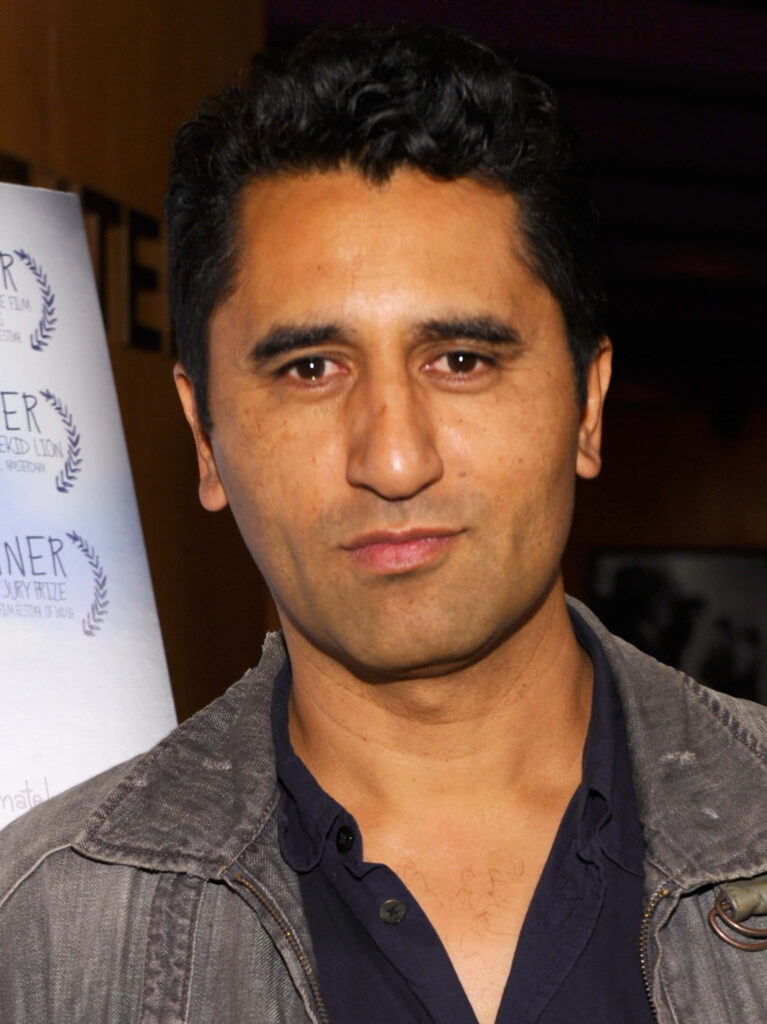 Cliff Curtis close-up portrait with confident expression and casual style blurred background wallpaper