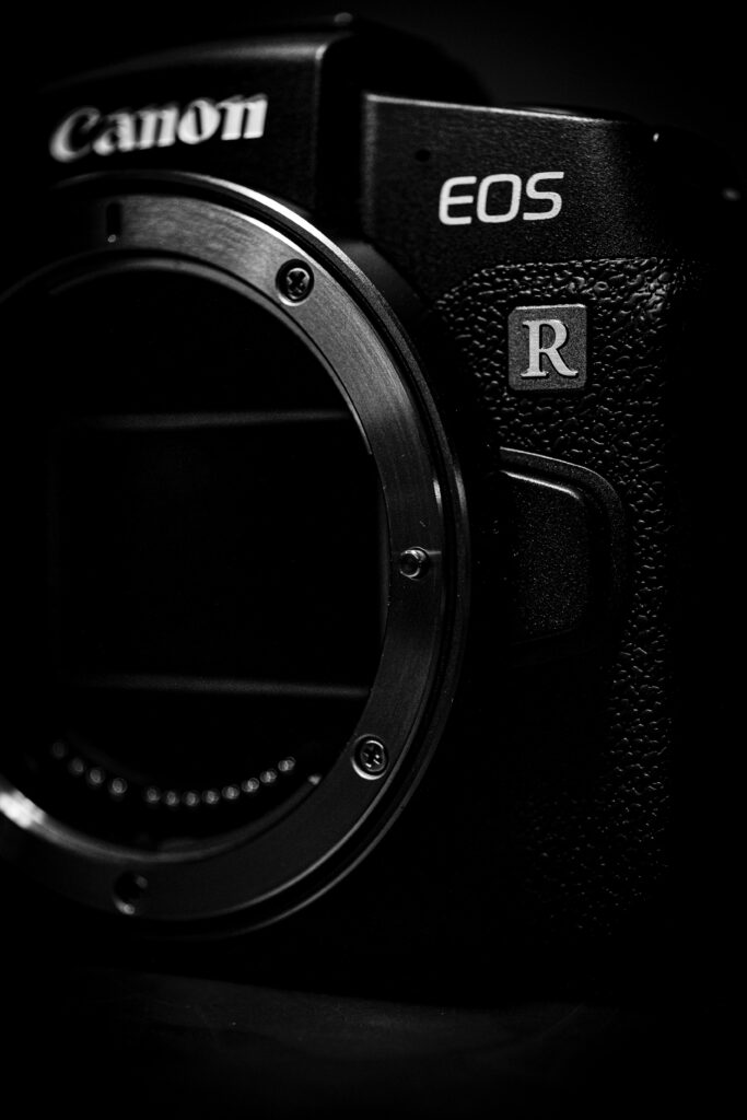Close-Up Canon EOS R Camera Wallpaper for Photography Lovers