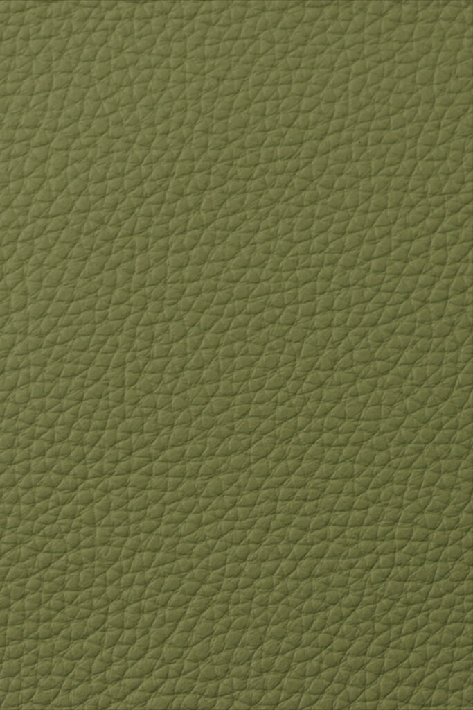 Elegant Green Leather Texture Wallpaper - Detailed Grain Background