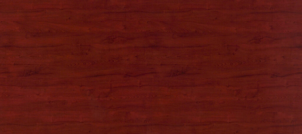Polished Red Wood Surface: Close-Up Natural Grain Wallpaper Background