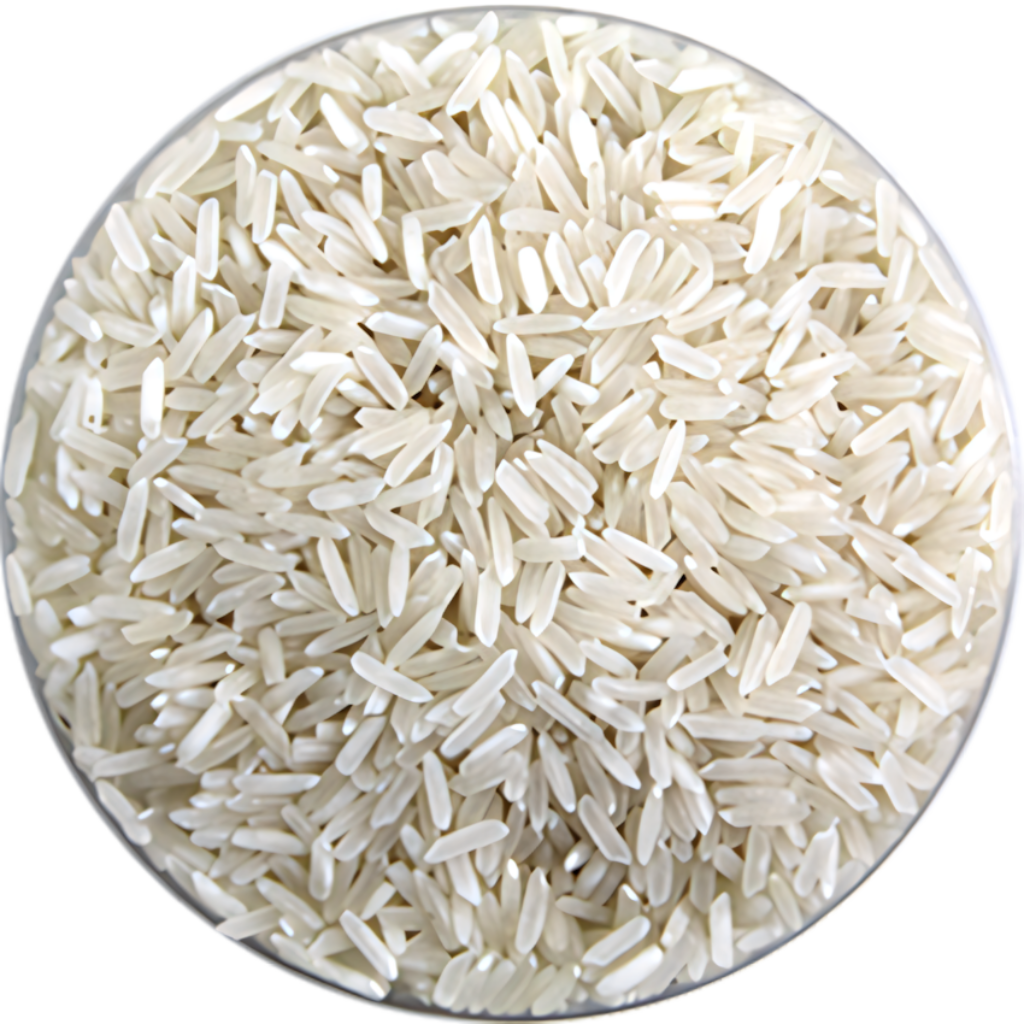 Close-Up Wallpaper of Uncooked White Rice: Texture & Shine