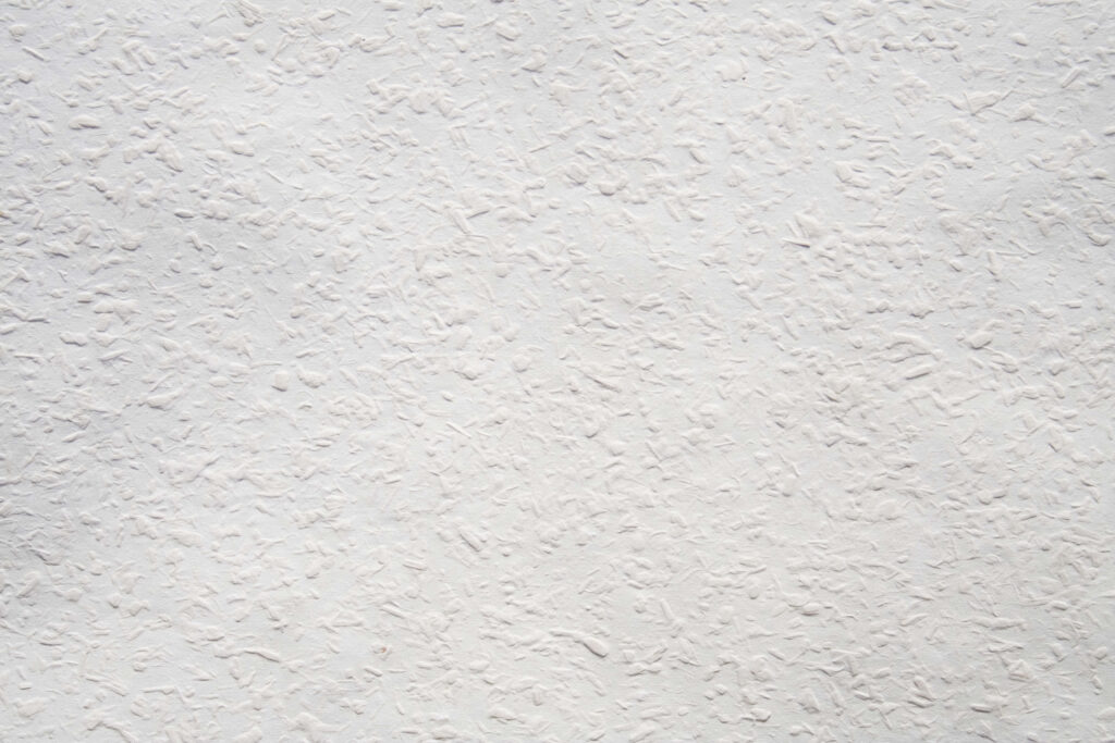 Textured White Wallpaper: Close-Up of Bumpy Painted Surface