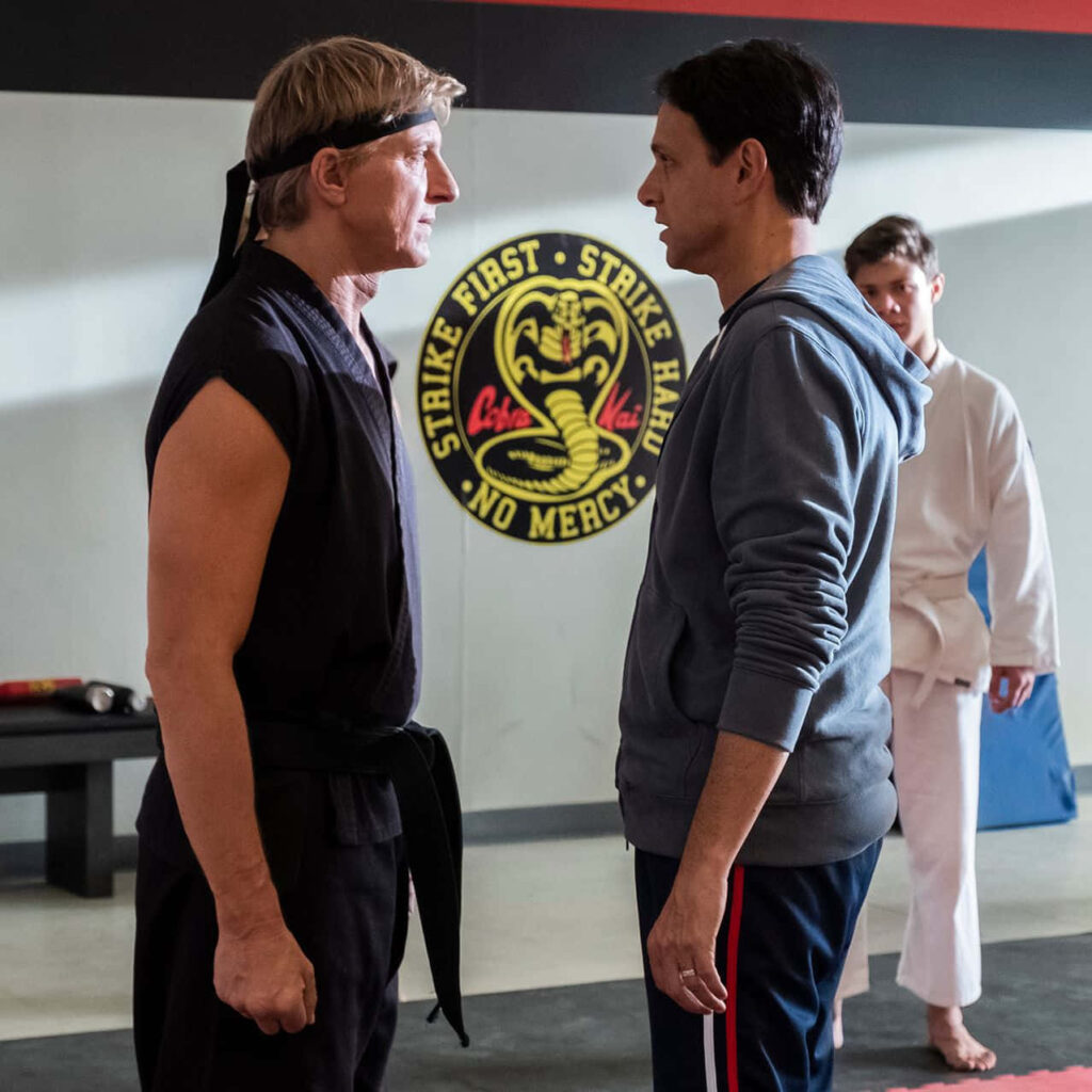 Cobra Kai Dojo Wallpaper: Intense Rivalry & Training Atmosphere