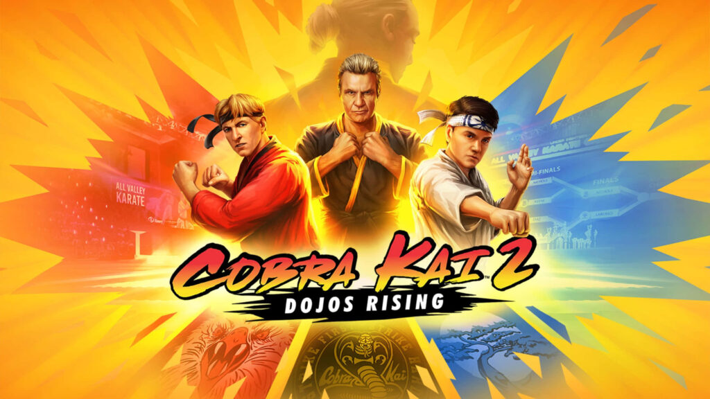 Fierce Cobra Kai Wallpaper: Iconic Characters & Strike First Motif