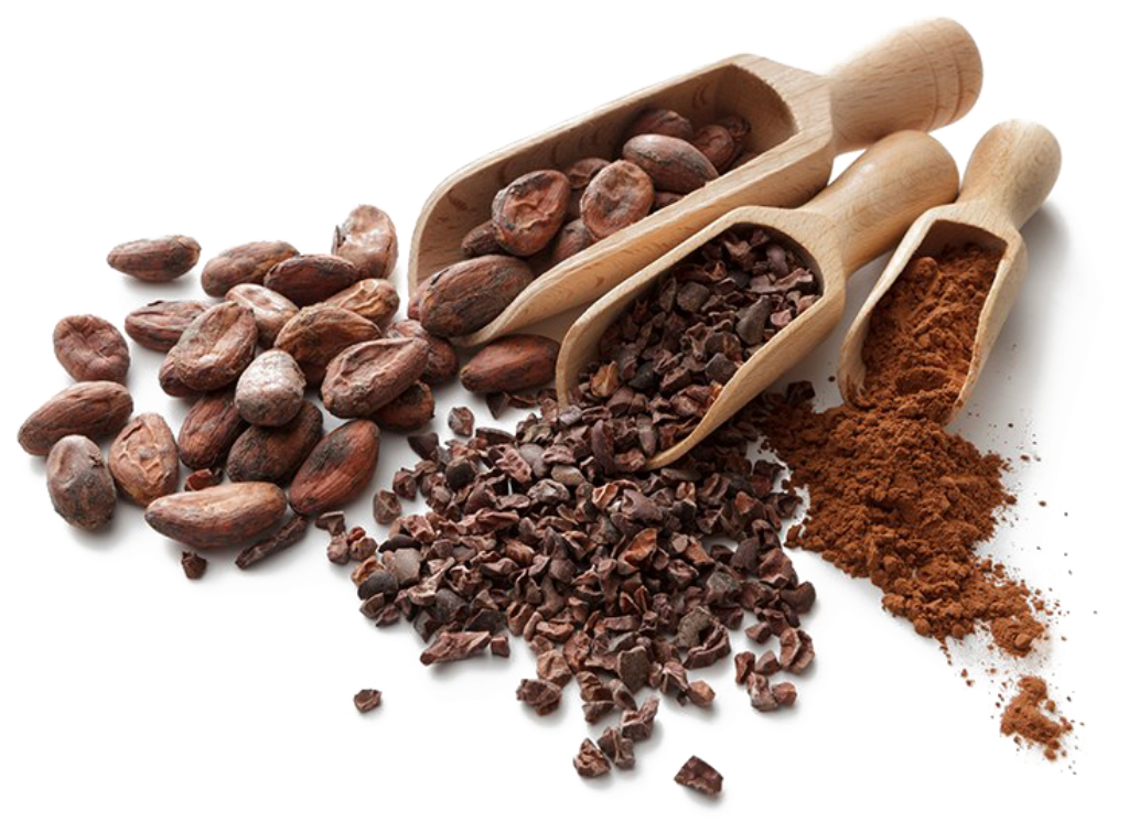 Cocoa Processing Stages: Beans, Nibs & Powder - Natural Wallpaper